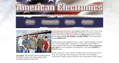 Desktop Screenshot of americanelectronics-la.com